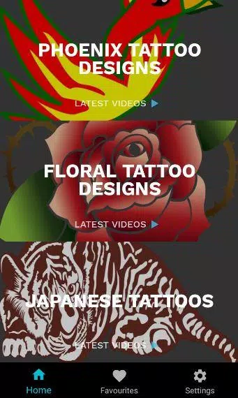 Learn to Draw Tattoo Captura de pantalla 1