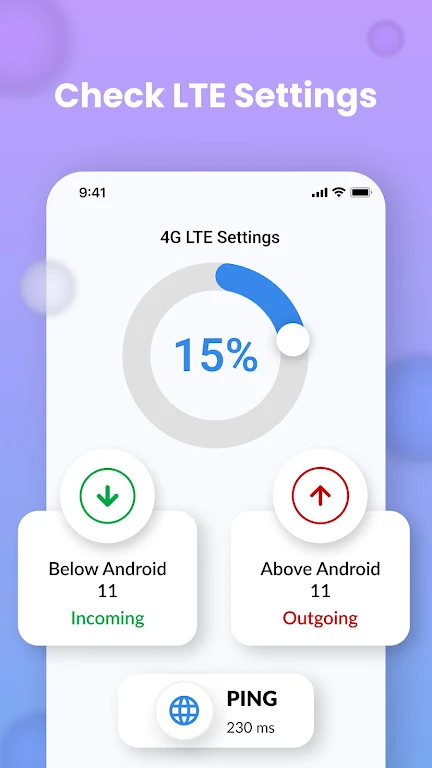 4G Lte Only: Speed test Captura de tela 3