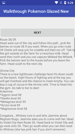 Walkthrough Pokemon Glazed New Schermafbeelding 2