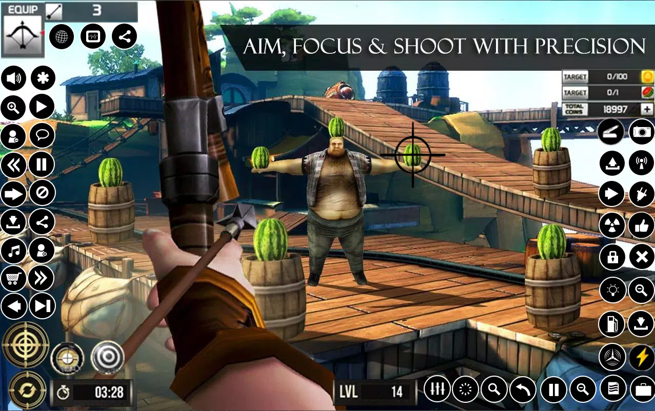 Watermelon Archery Games 3D應用截圖第4張