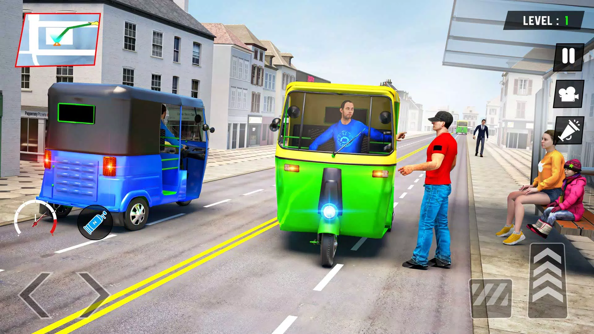 Tuk Tuk Rickshaw - Auto Game Capture d'écran 1