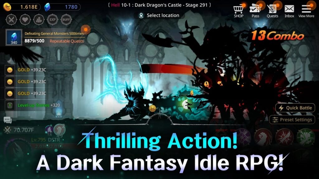 “黑剑 - 崛起：新的黑暗幻想ARPG，带有令人兴奋的地牢！”