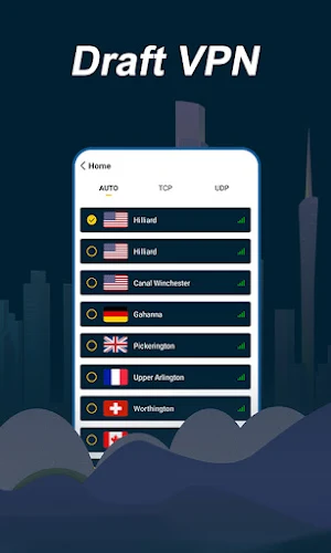 Schermata Draft VPN 2