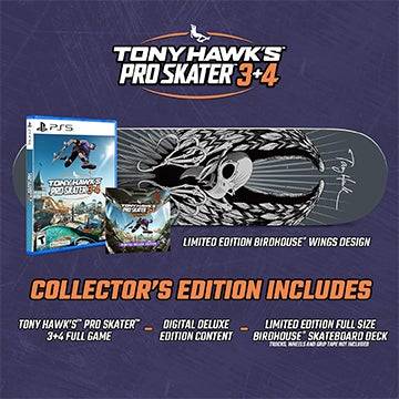 托尼·霍克(Tony Hawk)的Pro Skater 3 + 4收藏家版