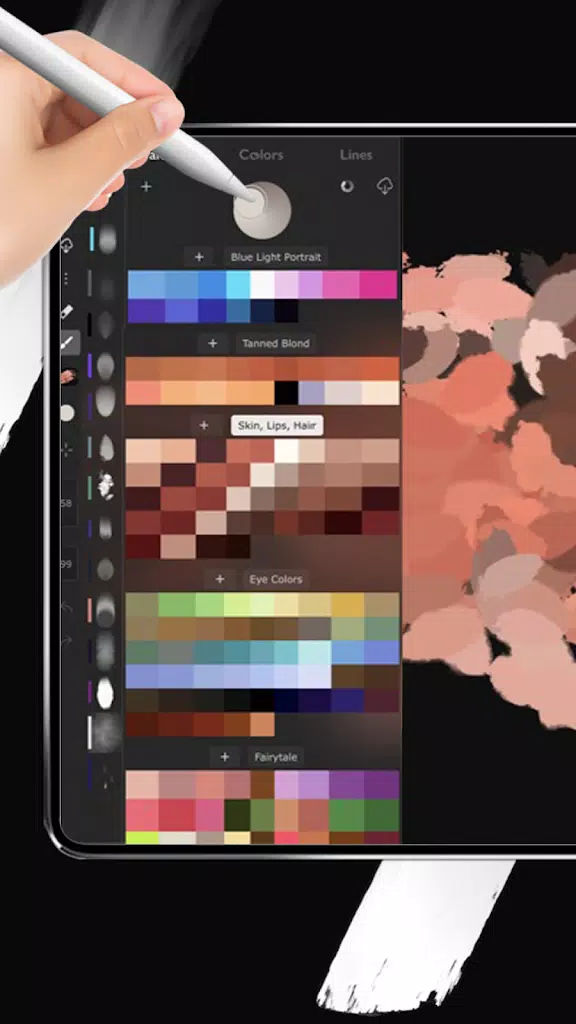 ‎iArtbook Painting Digital App Capture d'écran 3