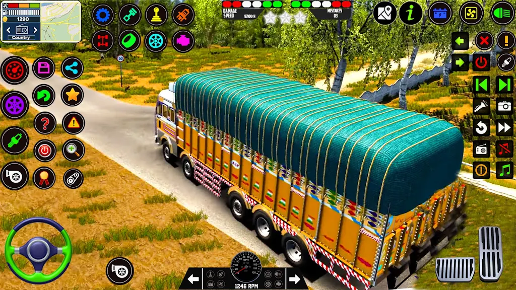 Offroad Cargo Truck Simulator Ảnh chụp màn hình 4