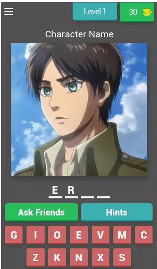 Attack On Titan Quiz 스크린샷 1