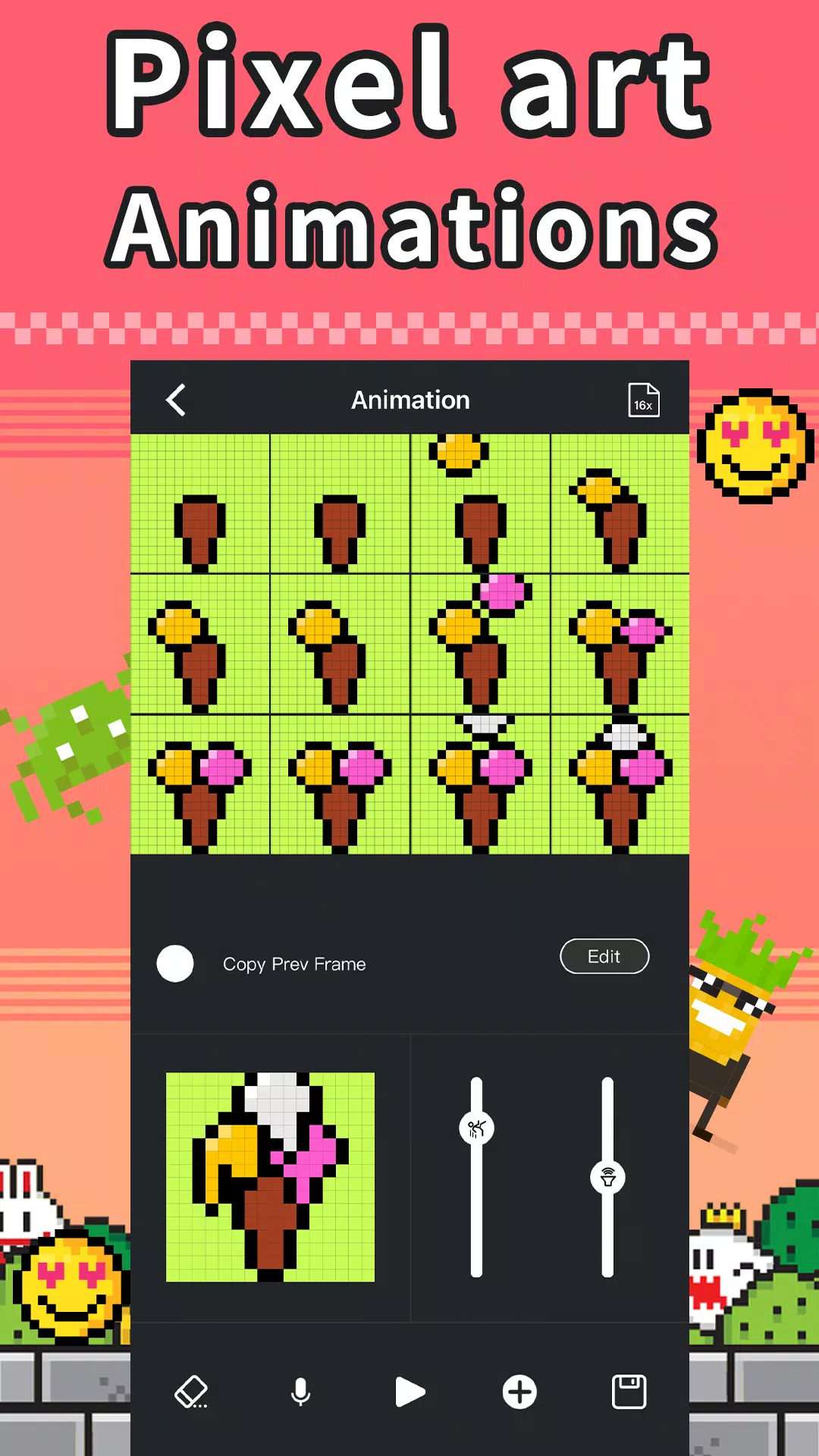Divoom: Pixel art(ドット絵) スクリーンショット 2