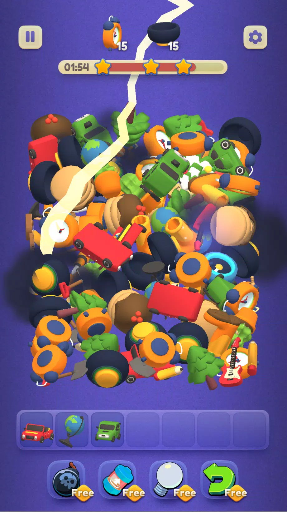 Mojo Match 3D Скриншот 3