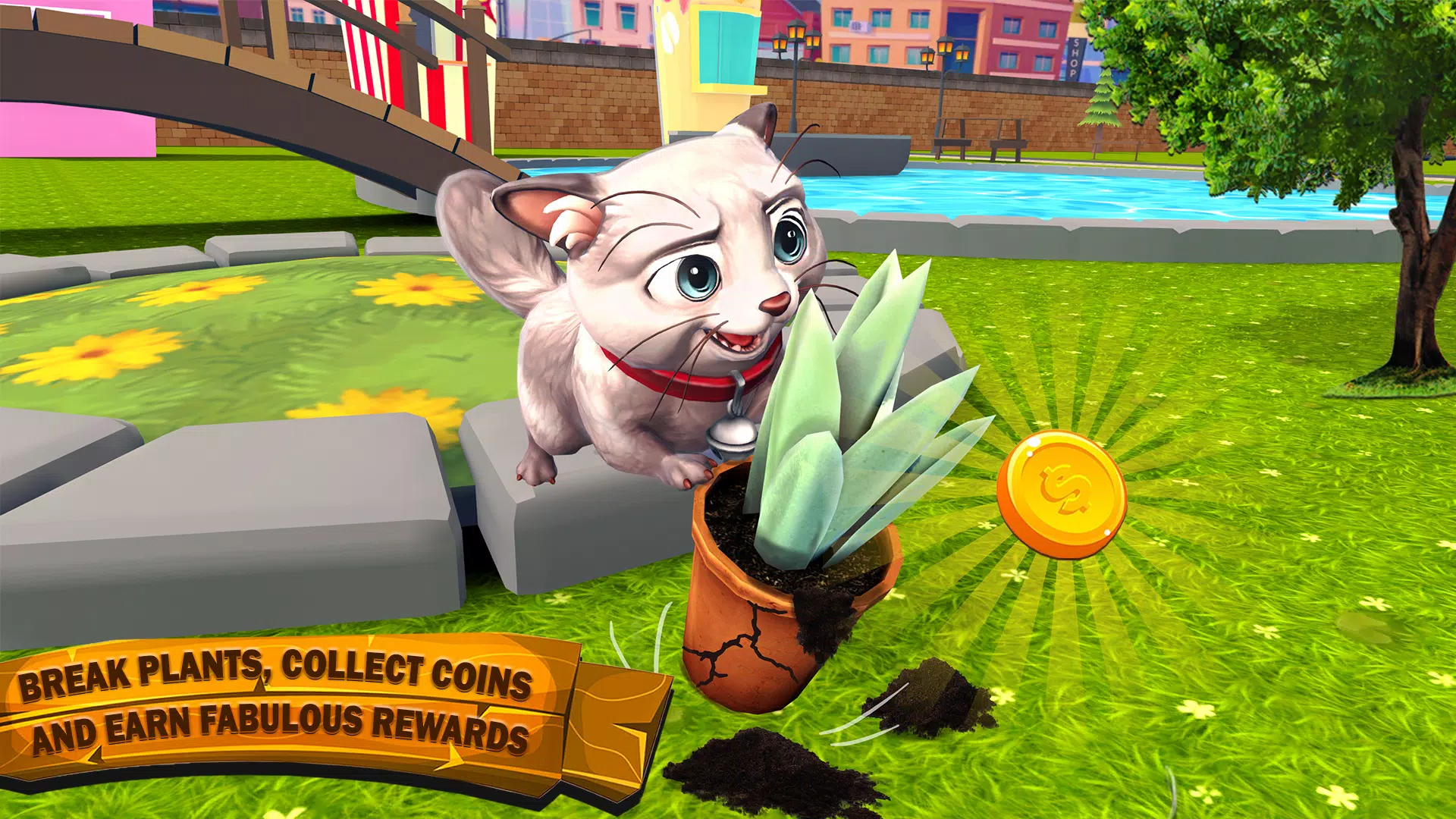 Virtual Pet Cat Animal Games 스크린샷 1