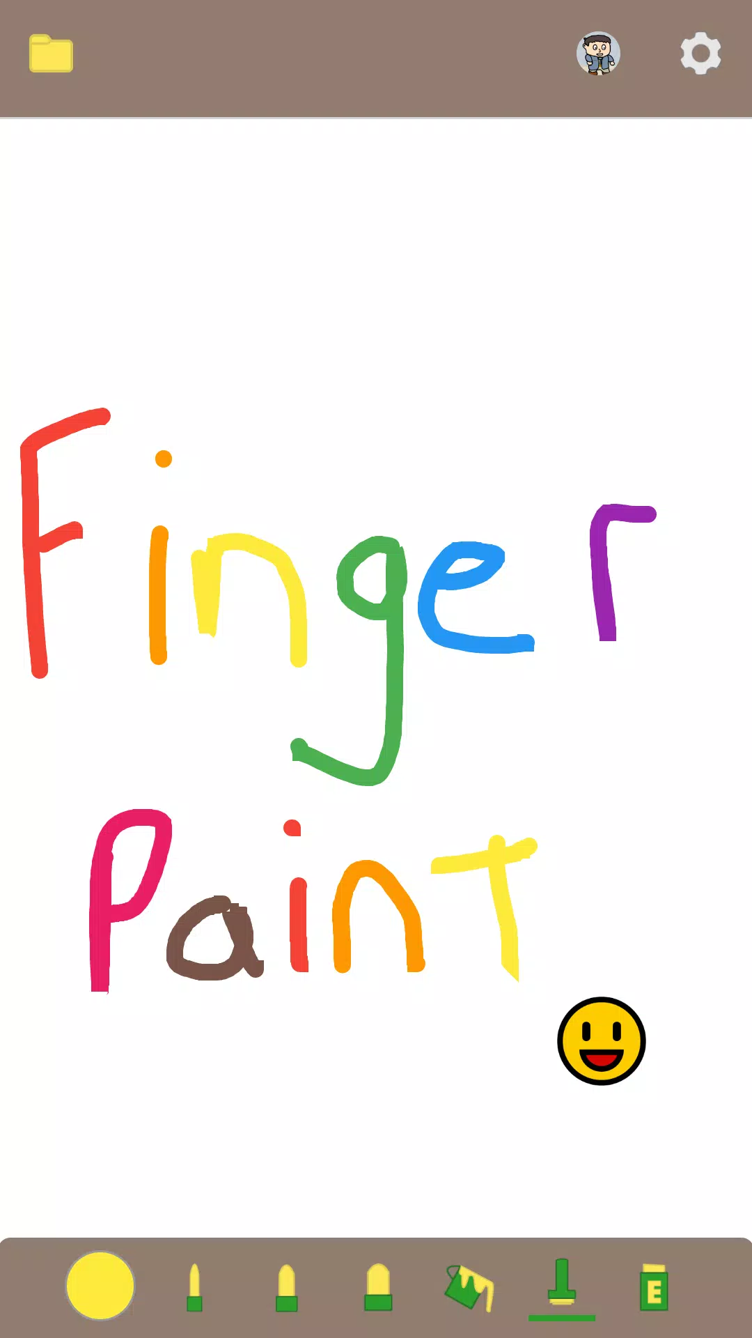 pintura a dedo Captura de tela 3