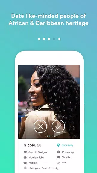Africlick - African Black Dating & Networking App Captura de tela 2