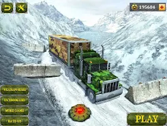 Offroad Army Cargo Driving Zrzut ekranu 3