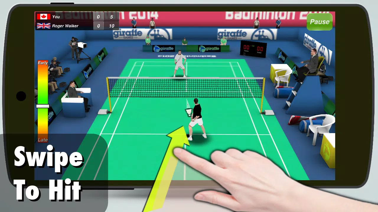 Badminton 3D スクリーンショット 1