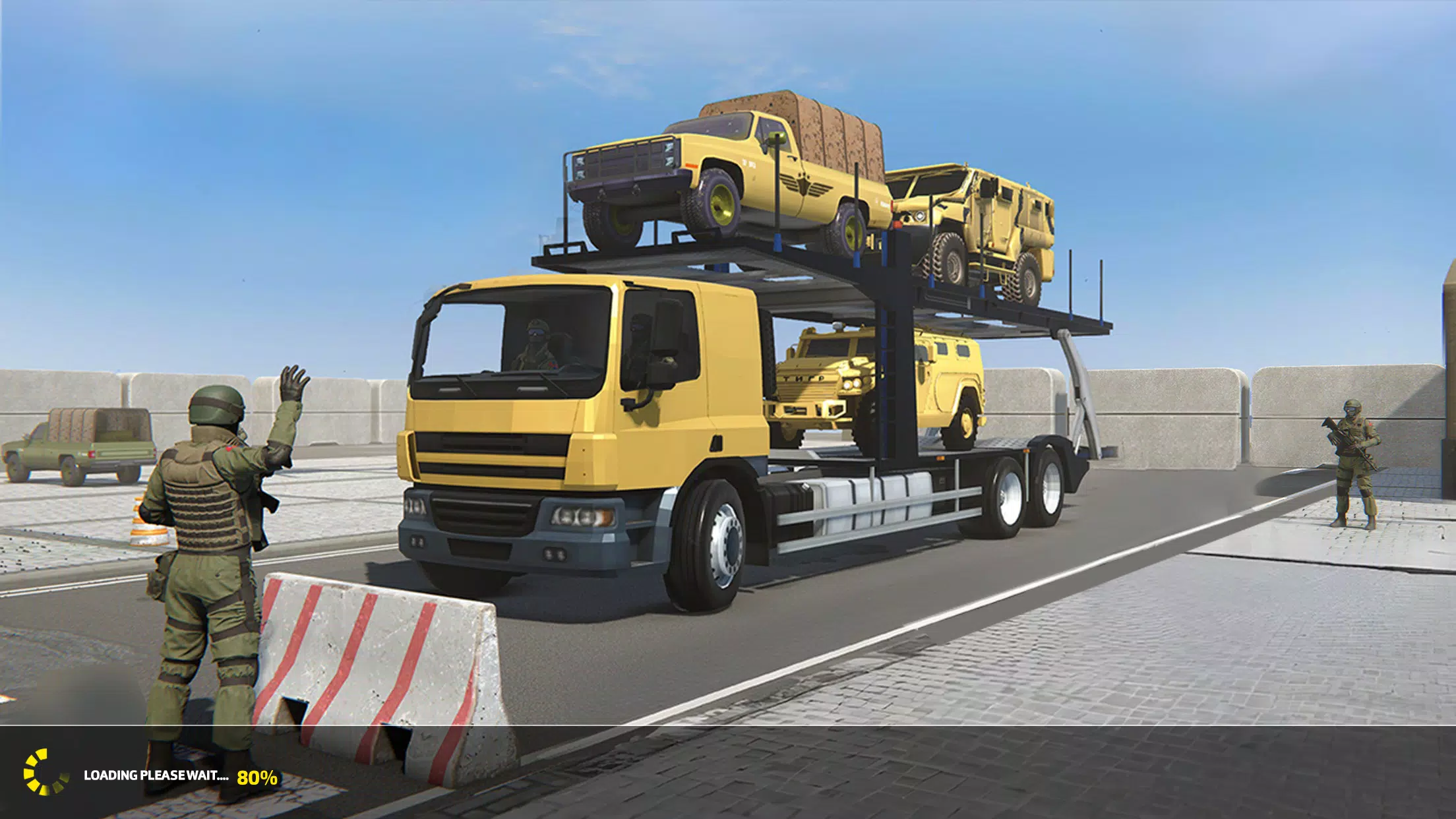 Army Cargo Truck Driving Games 스크린샷 2