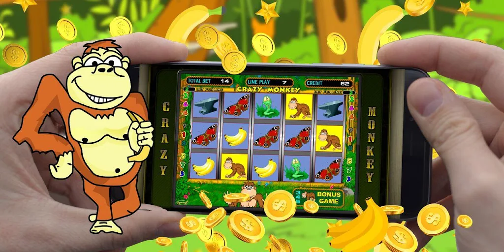 Crazy monkey game by Frolly apps Скриншот 3