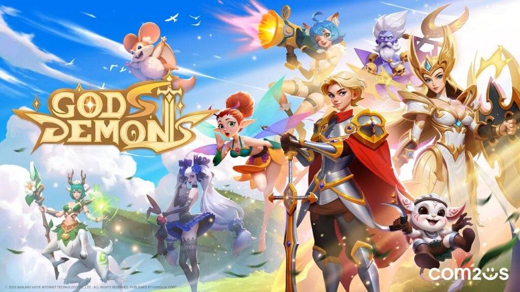 Com2us startet bald eine neue mobile RPG -Götter & Dämonen