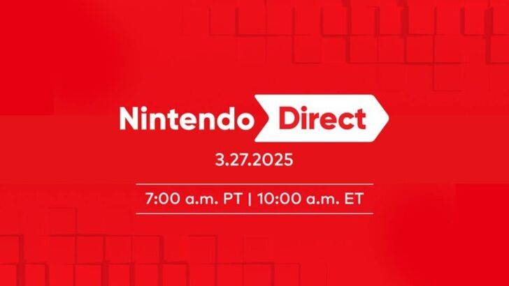 Nintendo Direct set para marzo de 2025, Switch 2 sigue la próxima semana 