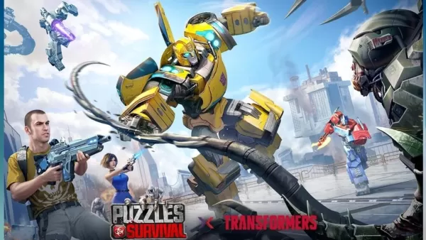 Bumblebee dołącza do łamigłówek i przetrwania w New Transformers COLLAB