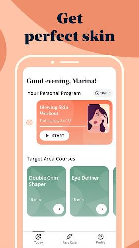 Schermata Luvly: Face Yoga & Exercise 2