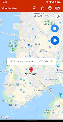 Schermata VPNa - Fake GPS Location Go 1