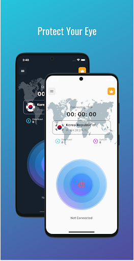 Dark Blue VPN - Fast & Secure स्क्रीनशॉट 2