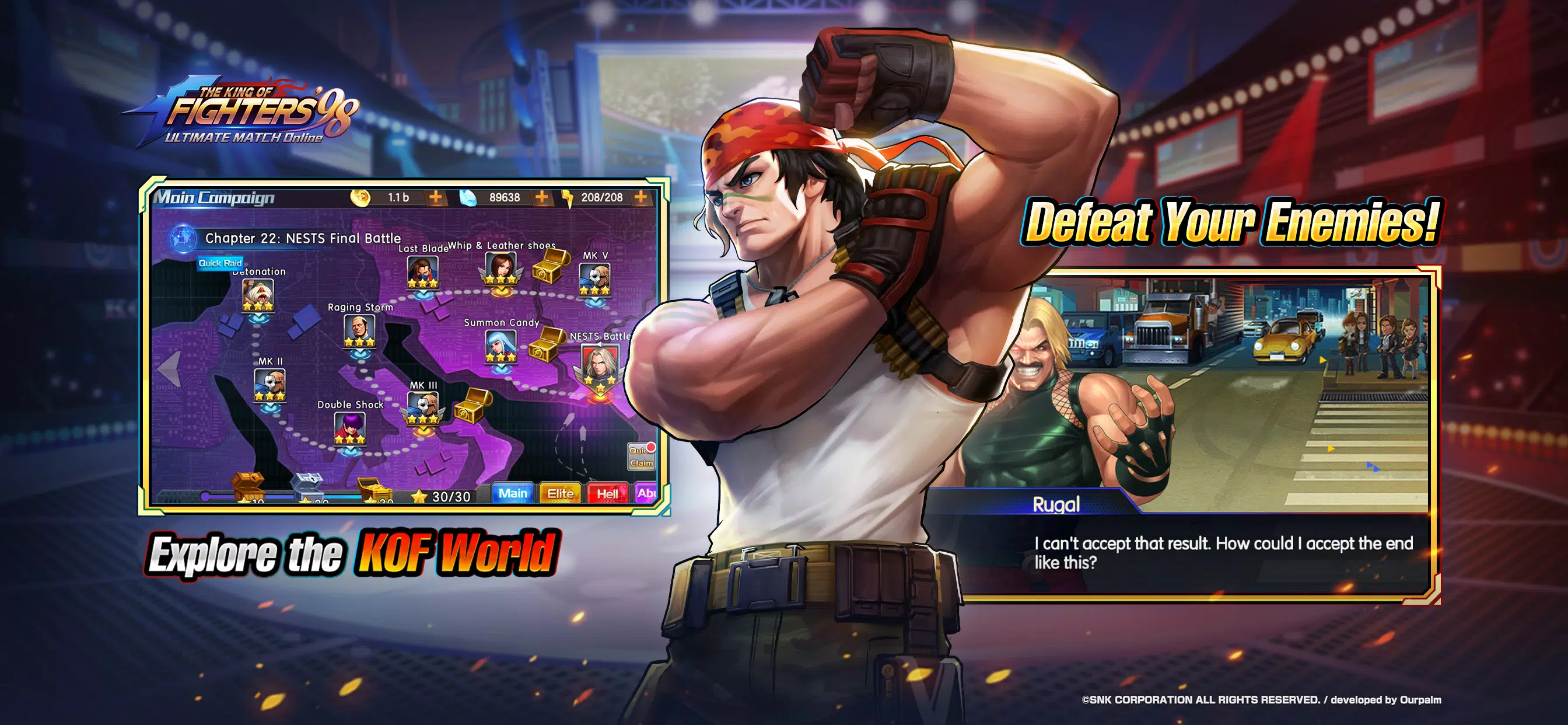 THE KING OF FIGHTERS '98 UM OL スクリーンショット 4
