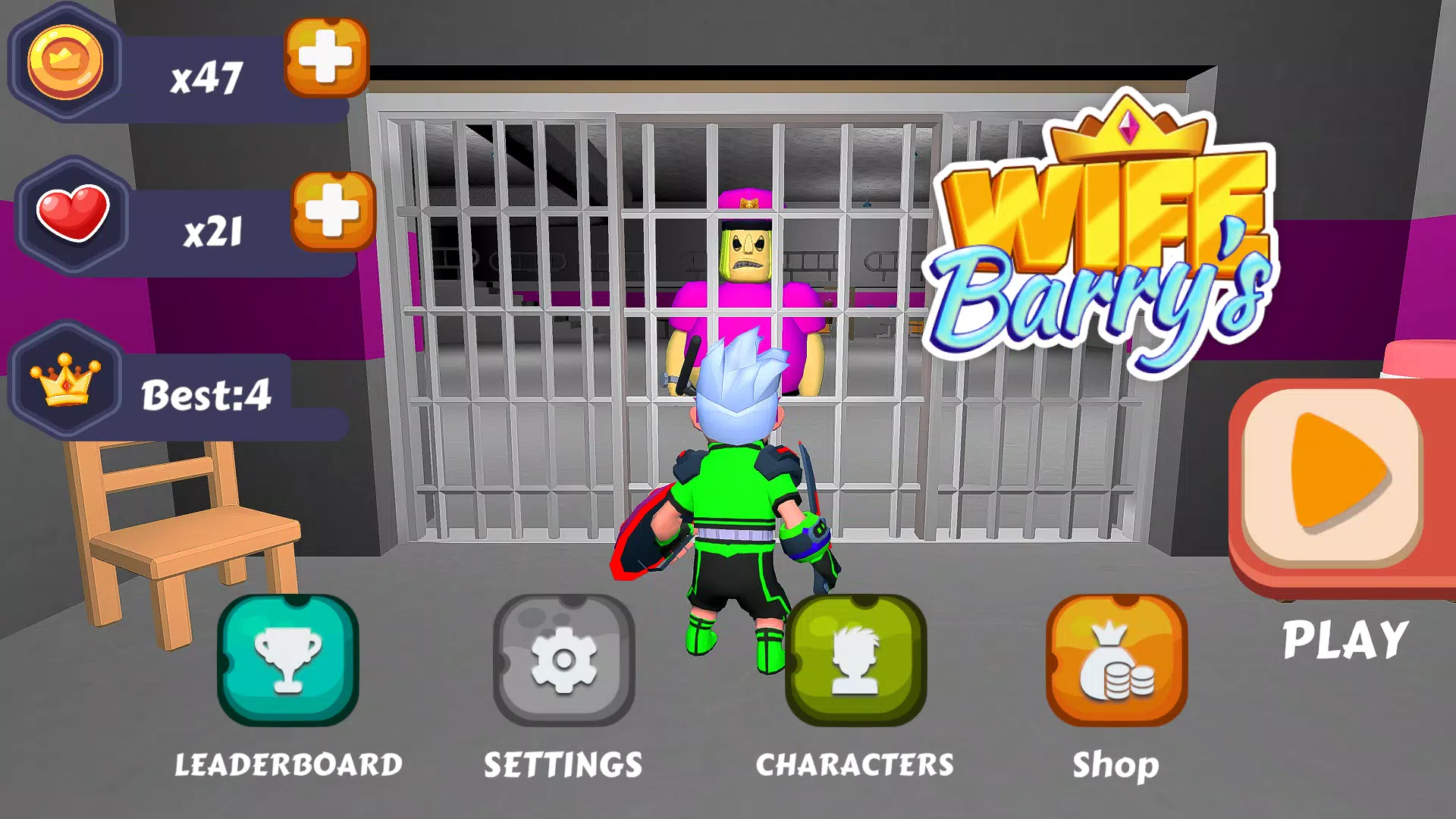 Escape Barry’s Wife Prison 스크린샷 2