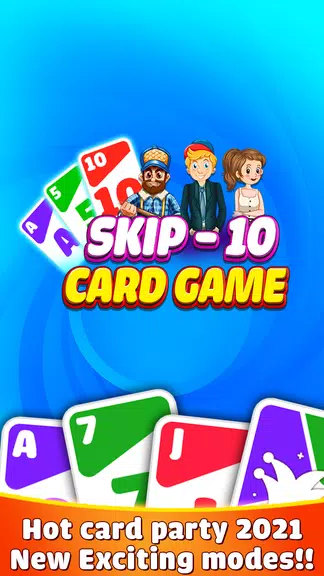 Skip 10 - Card Game Captura de tela 3