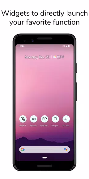 Quick Percentage Calculator 스크린샷 2