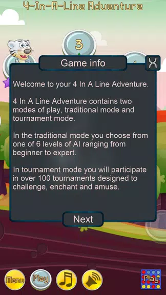 4 In A Line Adventure Скриншот 2