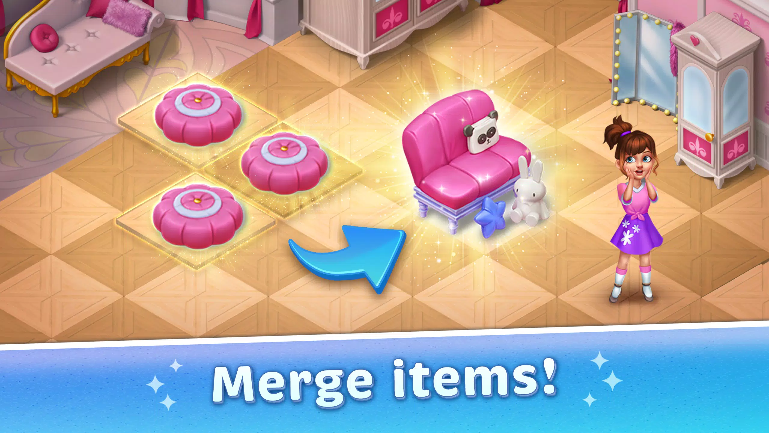 Travel Merge Family! Captura de pantalla 4