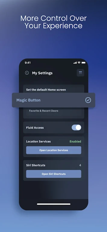 Schermata Brivo Mobile Pass 4