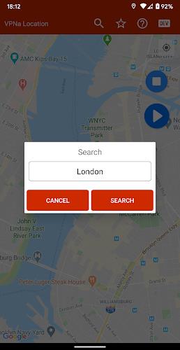 Schermata VPNa - Fake GPS Location Go 2