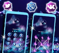 Neon Lotus Launcher Theme Screenshot 3