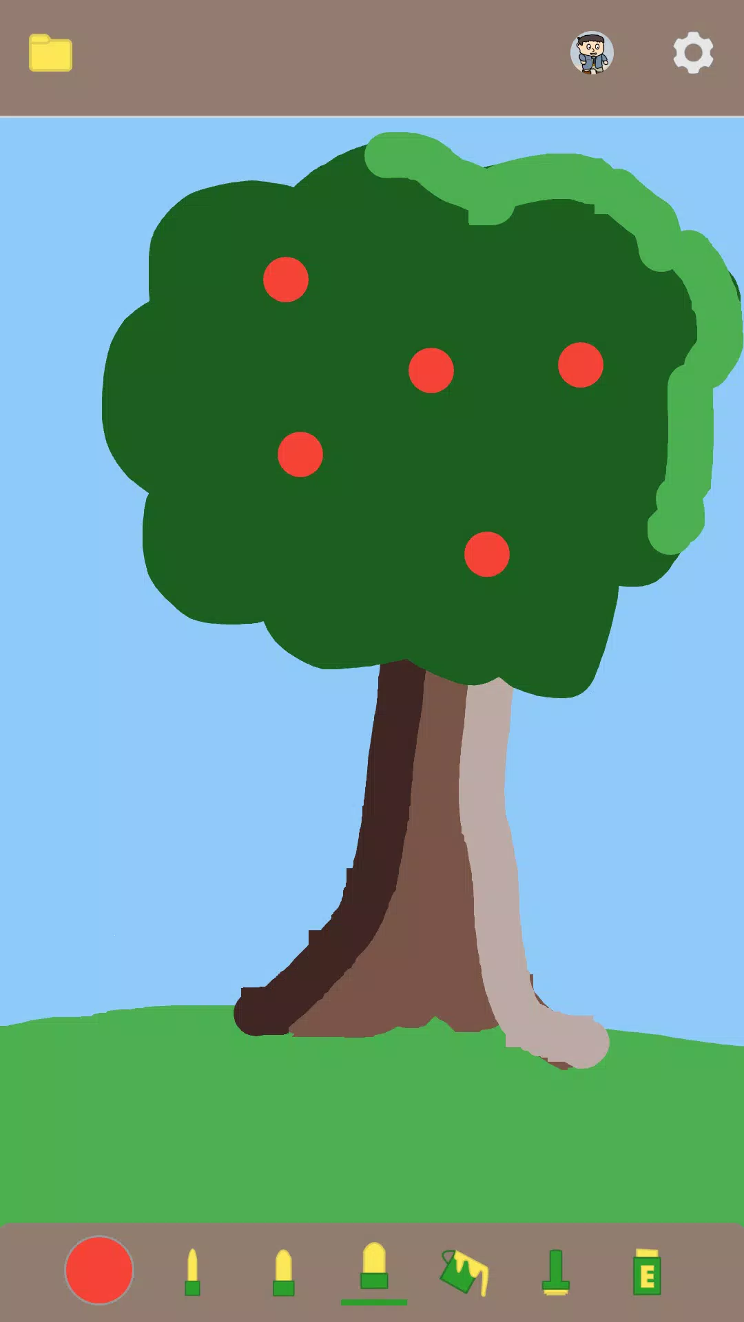 pintura a dedo Captura de tela 1