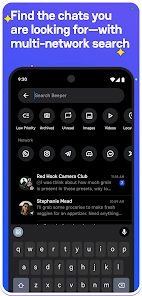Beeper: Universal Chat Captura de tela 1