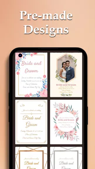 Custom Wedding Cards Maker Screenshot 1
