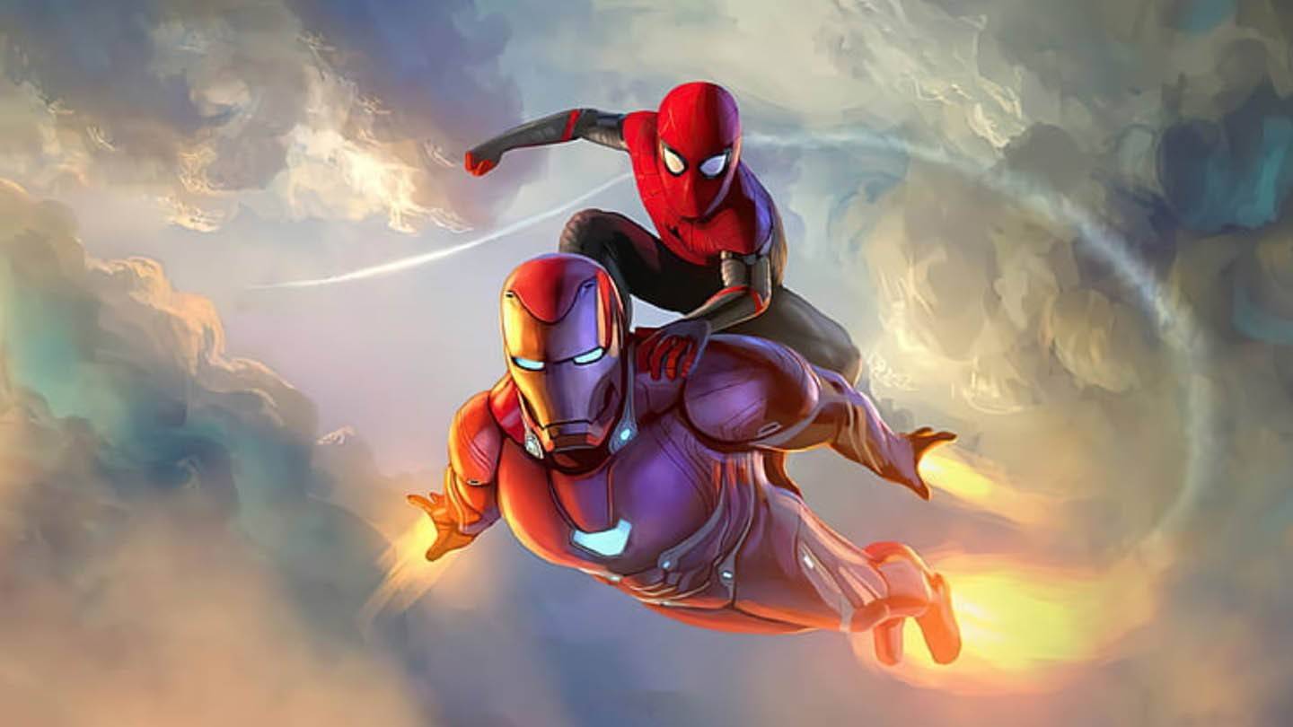 Iron Man und Spider Man