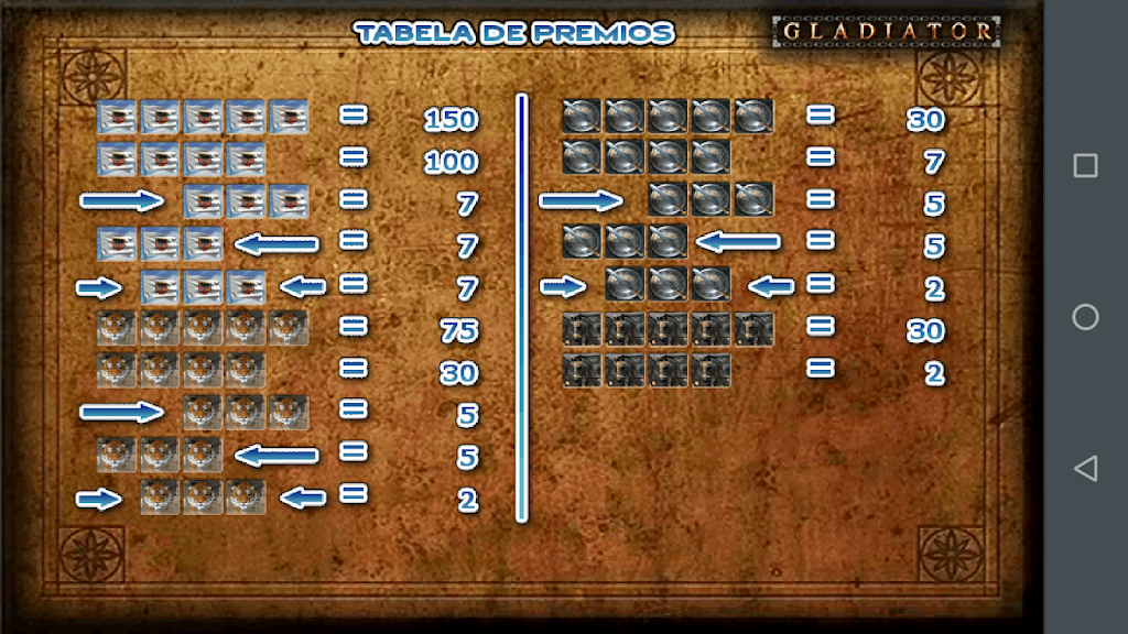 Gladiador Slot Caça Níquel Capture d'écran 4