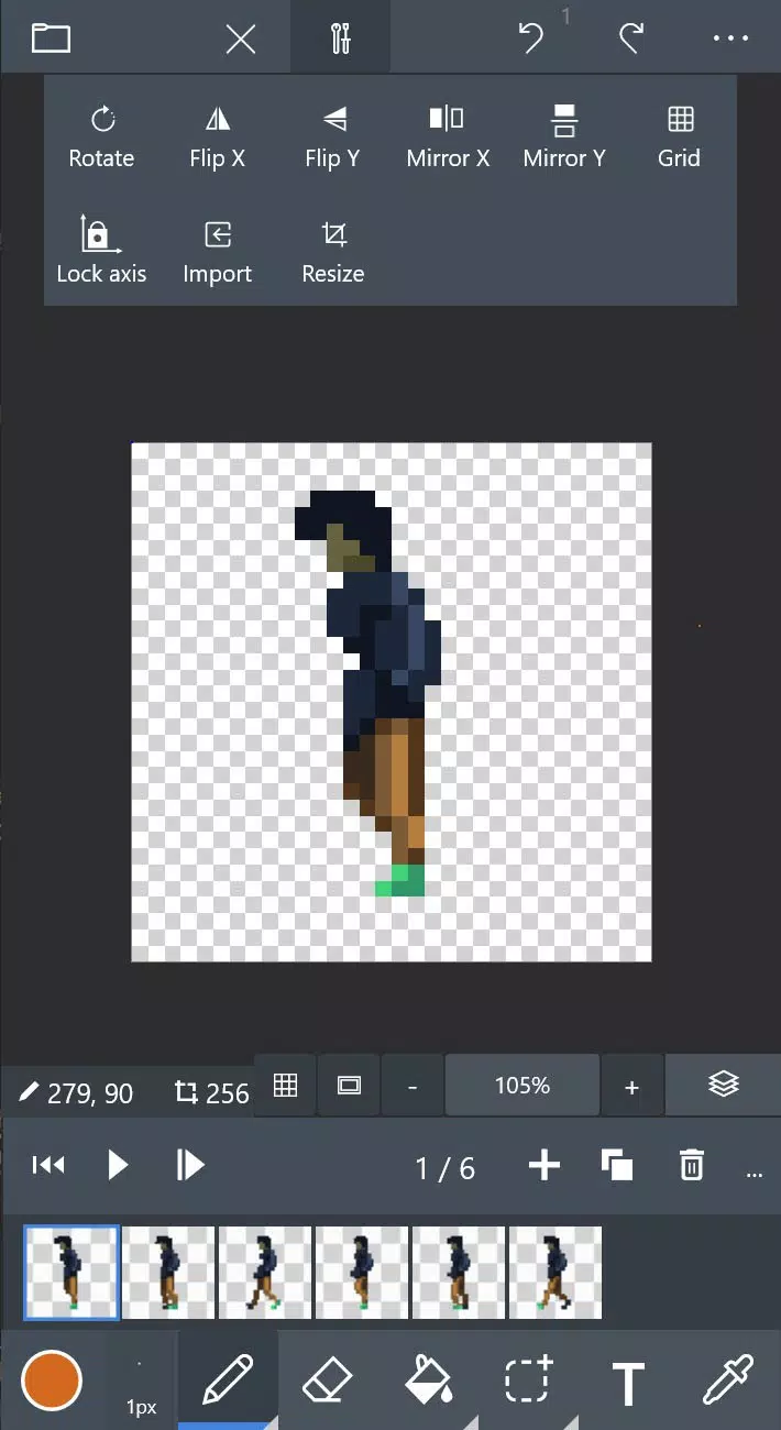 Pix2D - Pixel art studio Captura de pantalla 4