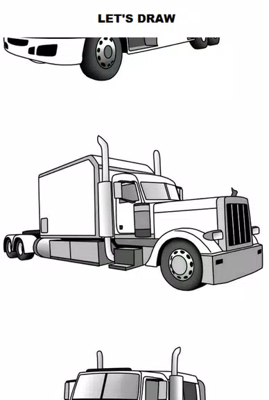 Draw Semi Trucks应用截图第1张