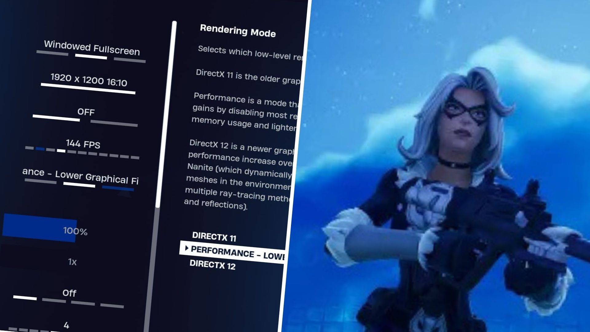 Fortnite Capitolo 6 Migliori impostazioni del PC e come aumentare gli FPS