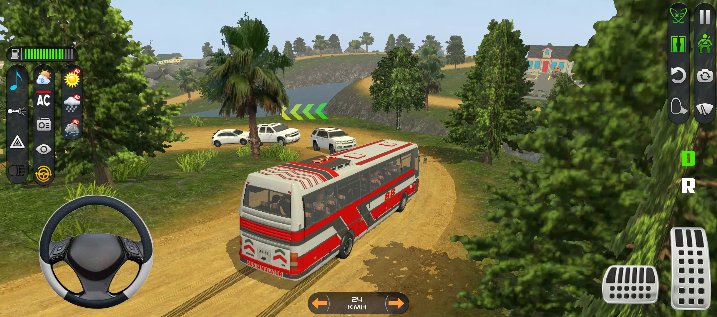 Offroad Bus: Coach Bus Driving Скриншот 2