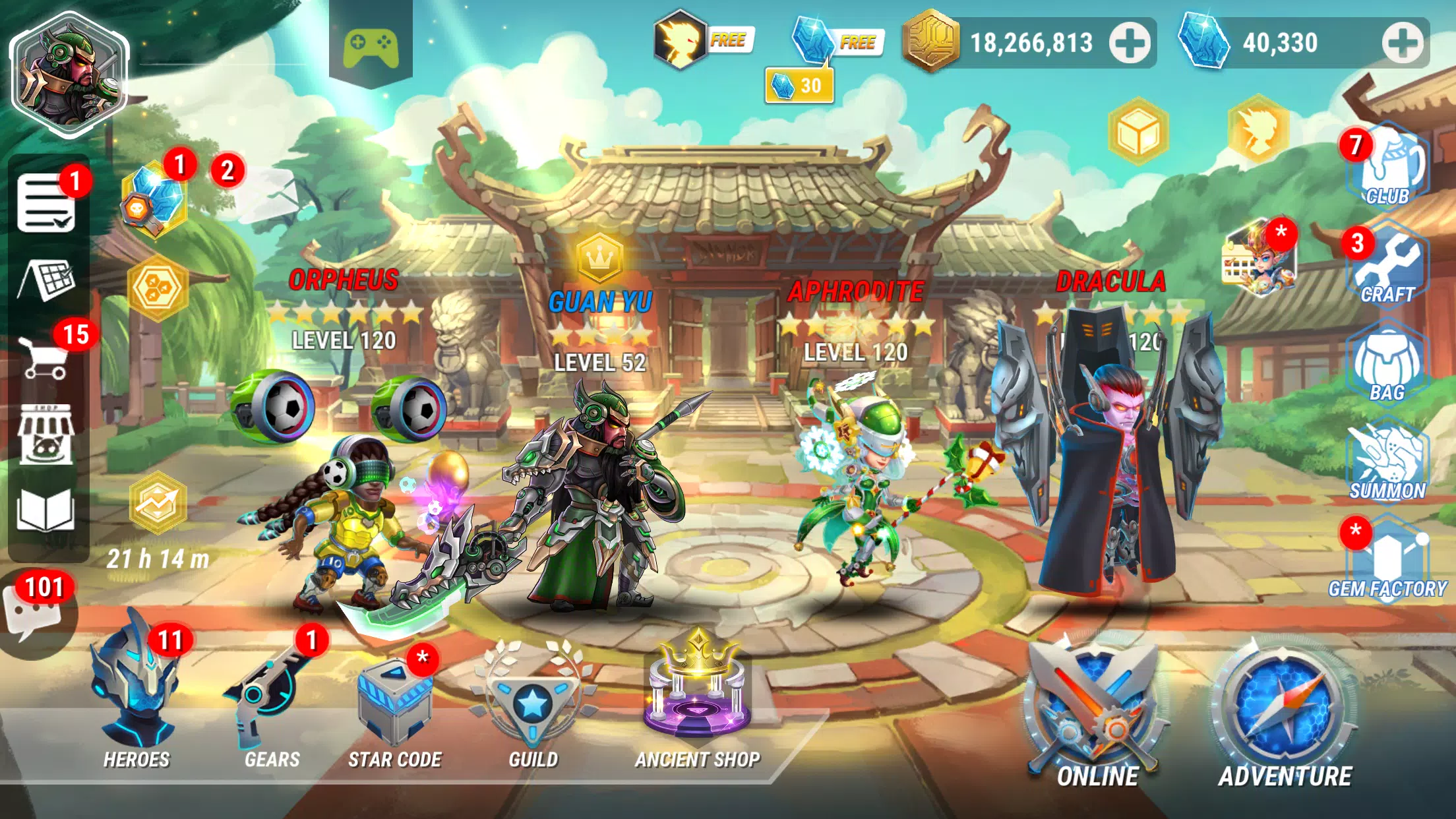 Heroes Infinity Screenshot 1