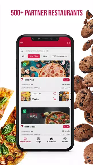 Menu.am-Food and more Delivery Captura de pantalla 4