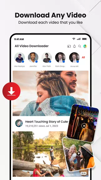 Video Downloader App - Mesh Скриншот 2