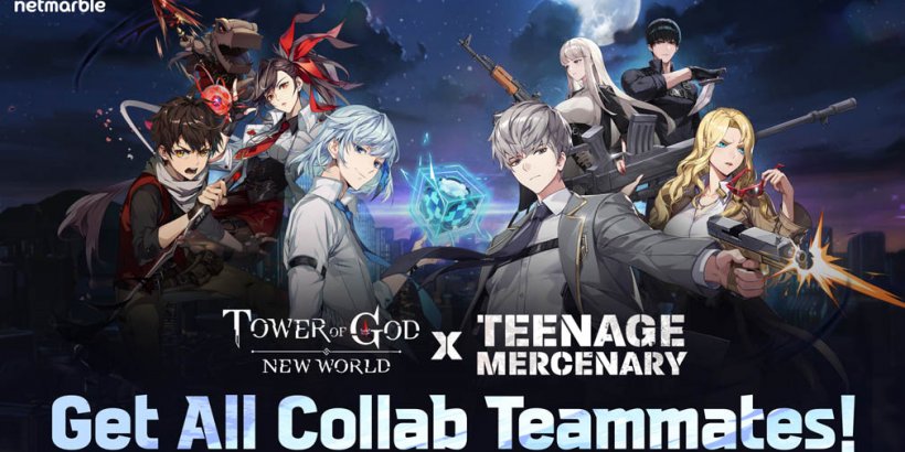 Tower of God: New World x Teenage Mercenary collab welcomes popular characters from the webtoon