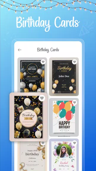 Elegante Invitación Hacedor Captura de pantalla 3