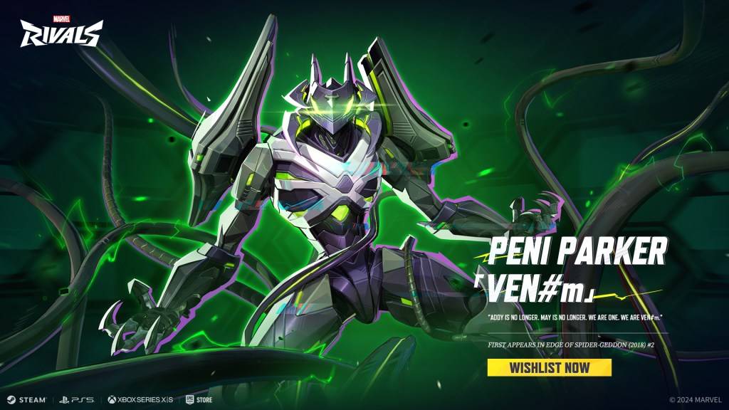 Peni Parker dalam kulit ven#m